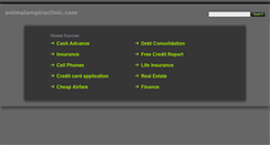 Desktop Screenshot of animalempireclinic.com